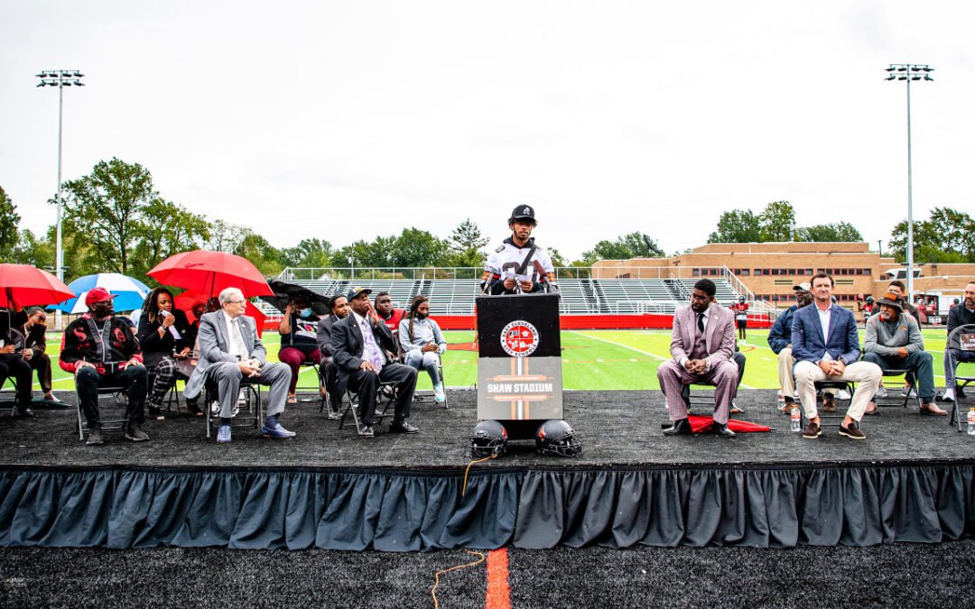 Completion of Brown’s 10th high-quality synthetic turf field at Shaw High